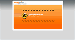 Desktop Screenshot of gordonpeterson.com